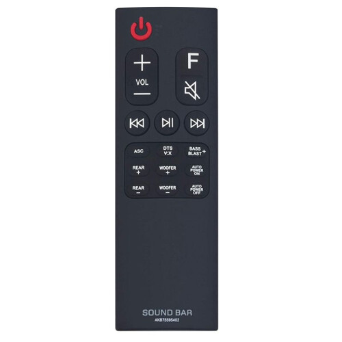 AKB75595402 Remote Control Replacement for  Sound Bar Remote Controller AKB75595401 AKB75595402