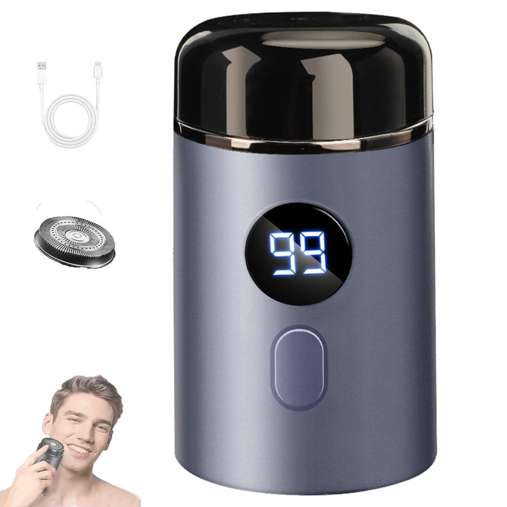 Electric Shaver for Men with Speed Motor, USBC Fast Charging, IPX7 Waterproof, Wet & Dry Use