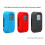 Remote Control Silicone Case for  10 Hero 11 10 9 8  Phone Action Camera Accessories, 6