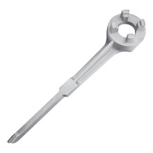 Bung Wrench, Drum Wrench Aluminum Opener Tool for 10 15 20 30 50 55 Gallon Barrels, Fits 2 and 3/4 inch Bung Caps