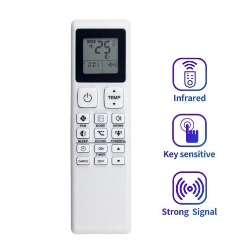 Replace ARC486A1 Air Conditioner Remote Control for  ARC486A1 ARC486A2 Air Conditioner Remote Control 2