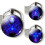 Μπρελόκ opvise Exquisite12Constellation Design Γυάλινη τσάντα μπρελόκ για δώρο Υδροχόος 3
