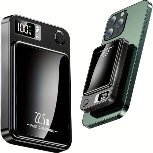 Power bank magnetico wireless portatile da 10000 mAh 1