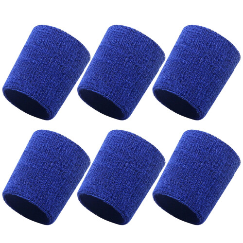 AUQ6Pcs Επικάρπιοι Δακτύλιοι Ισχυρής Απορρόφησης Ιδρώτα, Αναπνεύσιμοι Επιδέσμοι