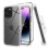 Συμβατή με iPhone14 - Θήκη Xhy – Διαφανής θήκη 3 σε 1 για όλο το σώμα με προστατευτικό 1