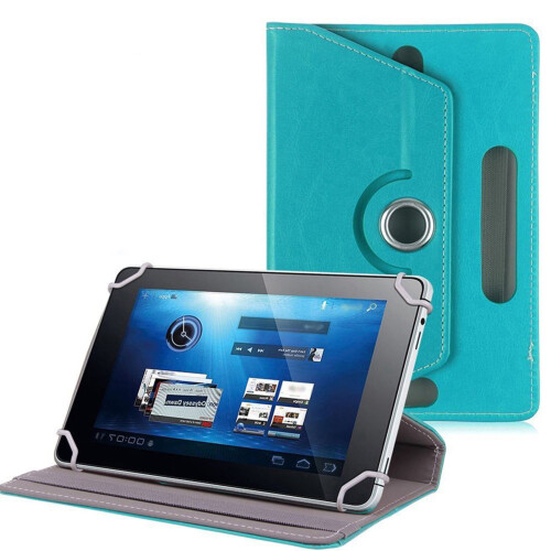 Θήκη για Tablet PC από τεχνητό δέρμα, περιστρεφόμενη βάση 360 μοιρών, γενικής χρήσης 1