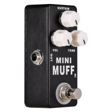 Mini Muff Fuzz Distortion Elektrisk Guitar Effektpedal