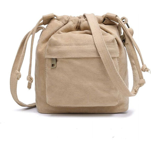 Τσάντες Crossbody για γυναίκες Μικρό πορτοφόλι από καμβά με κορδόνι, χαριτωμένο μικρό