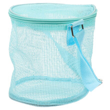 Aufbewahrungstaschen für Kinderwagen mit Muschelmuster, Netz, Strand, Muscheln, Kinder, himmelblau