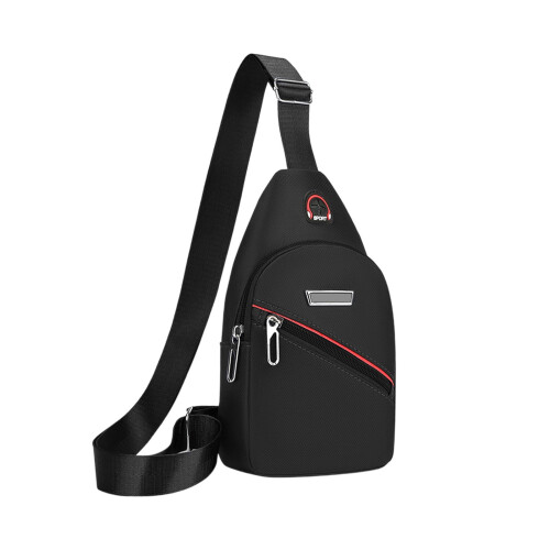 Σακίδιο πλάτης Crossbody για άνδρες με λεπτό στήθος, μικρή τσάντα ώμου για ταξίδια και