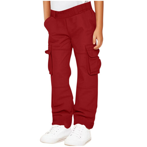 CHGBMOK Παιδικό Παντελόνι Cargo Casual Εξωτερικού Χώρου Γρήγορο Στέγνωμα Αδιάβροχο