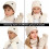 Winter 3-in-1 Schal Mütze Handschuh Set Fleecegefüttert Touchscreen 8