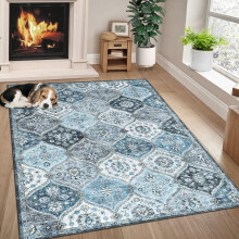 Tapis vintage vieilli 120 x 180 cm