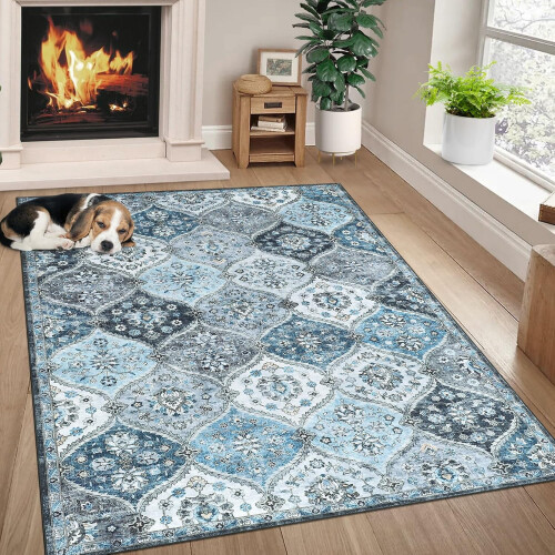 Tapis vintage vieilli 120 x 180 cm
