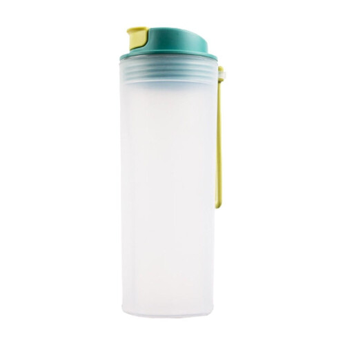 550ml portable shaker cup single layer plastic 1