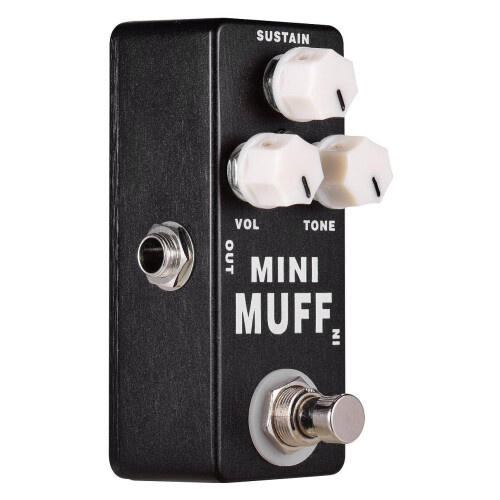 Mini Muff Fuzz Distortion Elgitarr Effektpedal 1