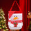 Sacs cadeaux de Noël – Cordon de serrage tricoté, grande taille 1