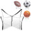 Akril sportlabda állvány 12 cm 3 db 1