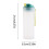 550ml portable shaker cup single layer plastic 3