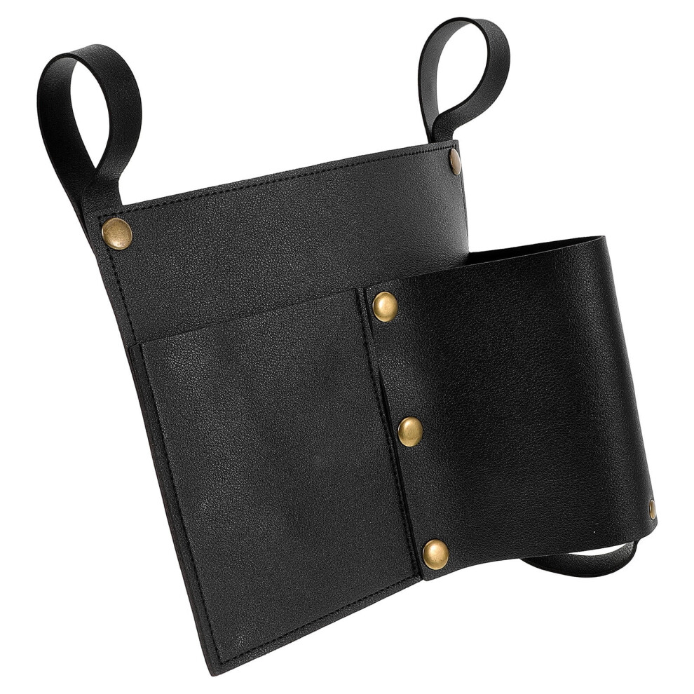 1Pack Chair Side Pocket for Wheelchairs with Phone and Cup Holding Functions