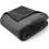 Fleece Throw Blanket Grey 50x60 Inches 2