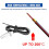 Fire Pit Ignition Kit with Push Button Igniter, Dual Outlet Spark and  Temp Resistant Wires 3