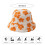 Pluche dames bucket hat met imitatiebont en madeliefje 4