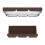Double Swing Replacement Canopy with Waterproof and UV Protection, Brown 2