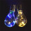 Round Solar Bulb Outdoor Use 8-Hour Charging 1 Set 8