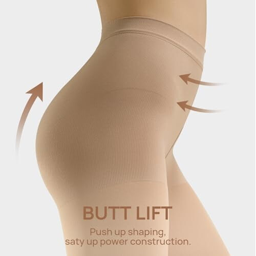 Meia-calça opaca com controle na cintura e resistente a rasgos. 2