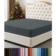 Napínací prostěradlo plné velikosti, 2 kusy – 135x198 cm, hluboká kapsa 38 cm