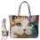 Bolsa Tote Acolchoada Feminina Estilo Boho Minimalista (1 peça) 2