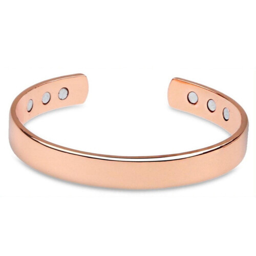 Bracciale magnetico in rame puro per alleviare il dolore da artrite.