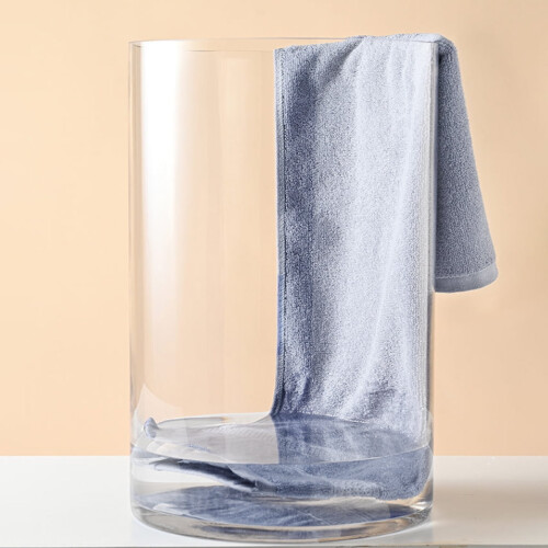 Machine Washable Oversized Bath Sheets, Sensitive Skin Friendly Quick-Drying 100% Combed Cotton Towels (Light Gray) 2