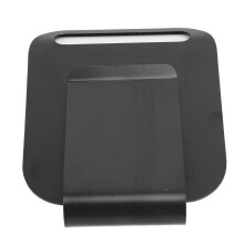 Clubtasche Lande-Pad Metall-Beutelclip Schwarz