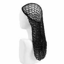 Schlafhaube aus Netzgewebe für Damen mit langem und lockigem Haar