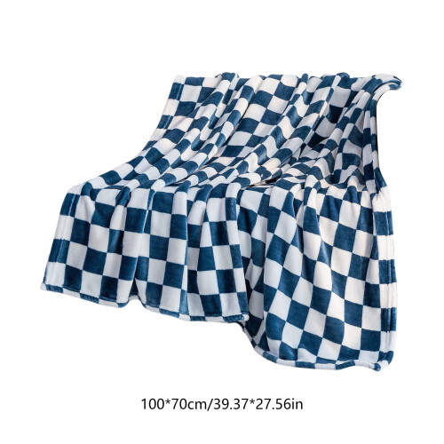 Ternet flanneltæppe blødt og varmt 100x70 cm 2