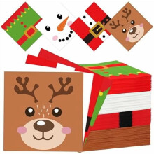 120pcs 3-Ply Christmas Cocktail Napkins, Disposable Xmas Party Napkins for Holiday Kitchen, Bathroom & Beverage Decor – Compatible with Xmas Themes
