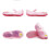 YOUSNH Jelly Shoes για κορίτσια, σανδάλια γενεθλίων, σανδάλια με γκλίτερ για νήπια, 4
