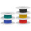 5 Rolls Copper Electrical Wire Insulated Cable Wire Electric Extend Cord 8
