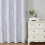 Thermal Curtains Greyish White Silver 38x63 Inch 2-Pack 2