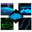 Βότσαλα κήπου που φωσφορίζουν στο σκοτάδι (600 τεμάχια, μπλε) για αυλή, μονοπάτια, 6