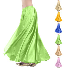 Jupe crayon fluide en satin, taille cintrée – Robe longue moulante unie, idéale à superposer ou à porter seule pour sortir, pour femme