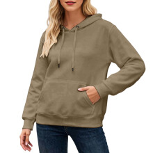 Sweat-shirts et pulls de Noël pour femmes – Pulls chauds, doux et doublés, coupe ample, couleurs unies, vêtements d'extérieur décontractés