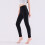 Leggings da yoga da donna foderati in pile, termici ed elasticizzati. 4