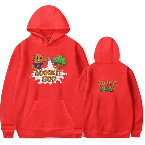 aCookieGod Merch Φούτερ με Κουκούλα και Τσέπες με Κορδόνι, Unisex, Μόδα Ρούχα