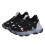 Baskets lumineuses LED noires pour petites filles 2