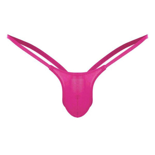 Lingerie voor mannen: slips met open achterkant, lage taille, stringondergoed.