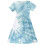 Παιδικό φόρεμα Tie-Dye με ντεγκραντέ και skater, καλοκαιρινό, χαριτωμένο, φαρδύ φόρεμα 7