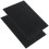 Heat Resistant Placemat Black 2Pcs 8.3X5.9In 1
